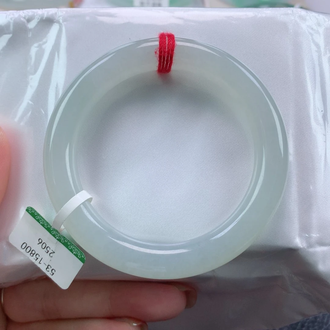 未镶嵌手镯翡翠缅甸天然翡翠53圈