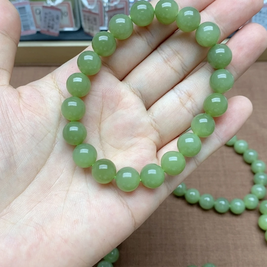 未镶嵌手串和田玉卡10