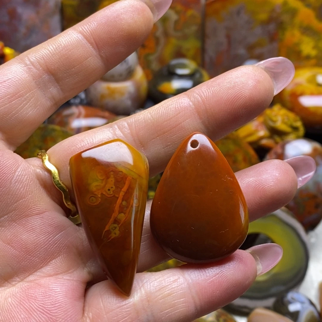 玛瑙/玉髓未镶嵌颈饰