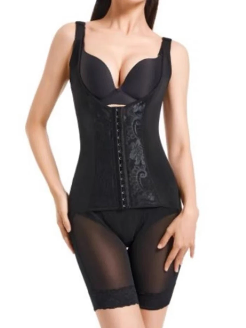 【新品】塑身衣女收腹束腰提臀塑形全身强压产后束身美体连