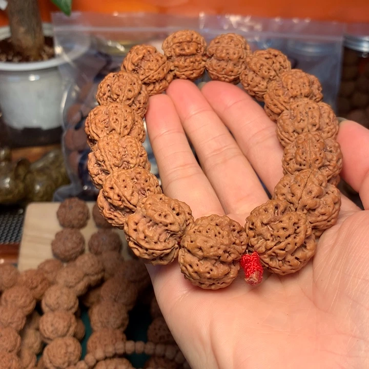 金刚菩提手串22尺寸深沟梅花