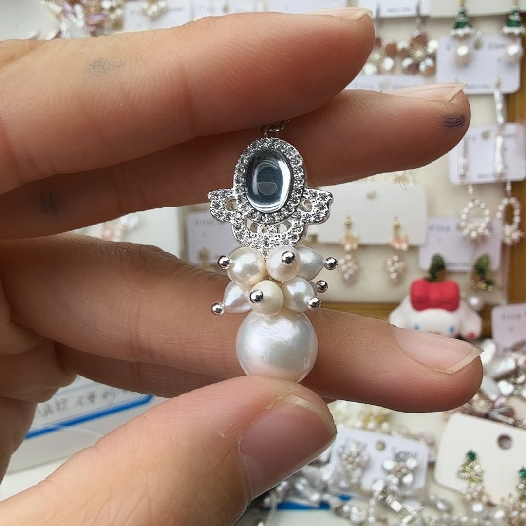 未镶嵌淡水珍珠颈饰