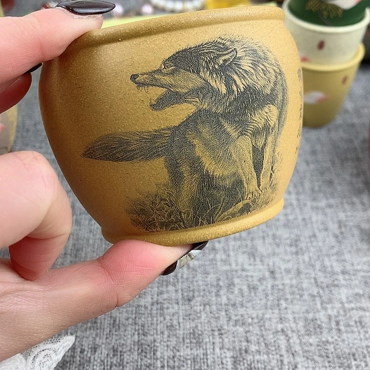 紫砂茶杯高端主人杯