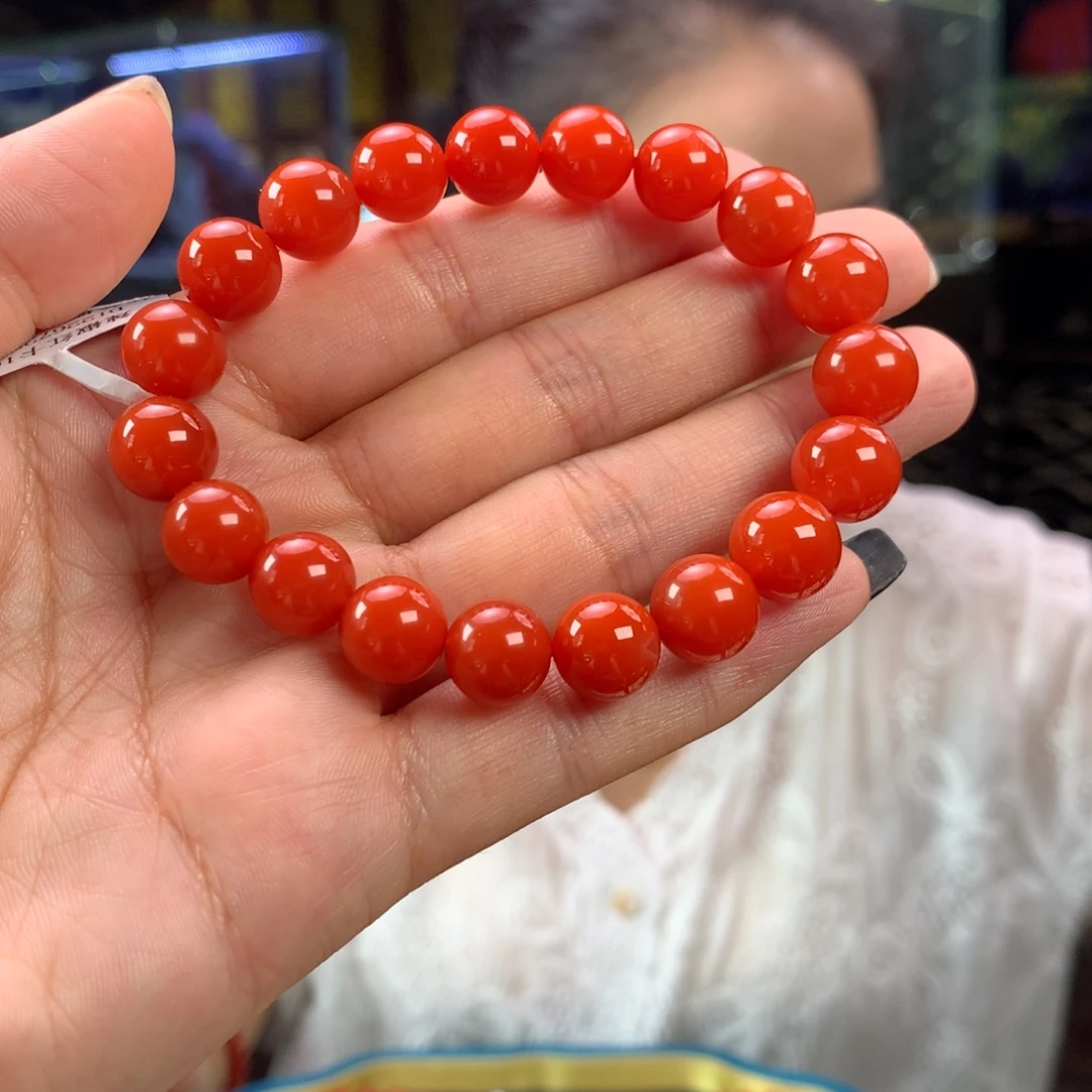 未镶嵌南红玛瑙南红玛瑙辣椒红卡10