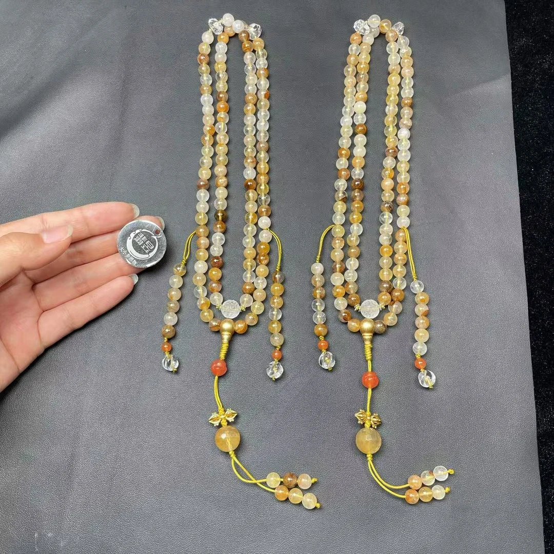 翡昱-SH41-36153-629-水晶珠链颈饰/约6+/约108颗/-多样性发其一