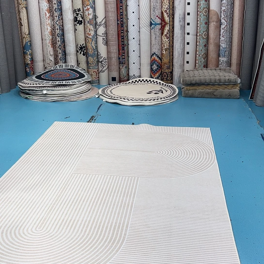 混纺180×260误差±1-3cm乳胶棉布底比利时绒瑕疵特价