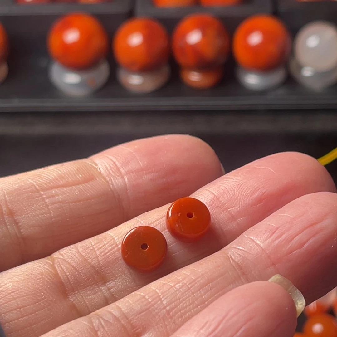 F***。南红玛瑙银S925镶嵌药片8