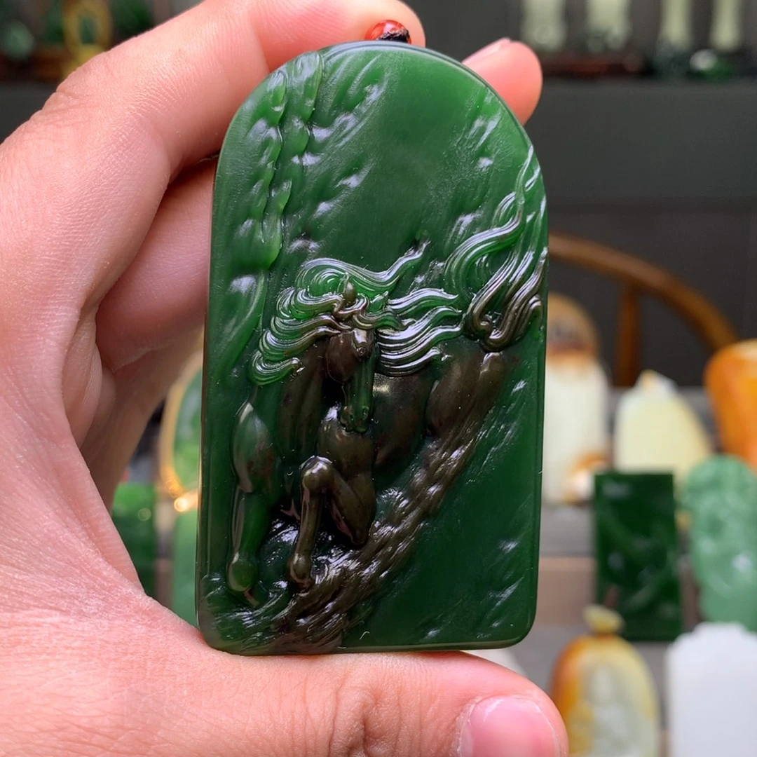 和田玉摆件未镶嵌