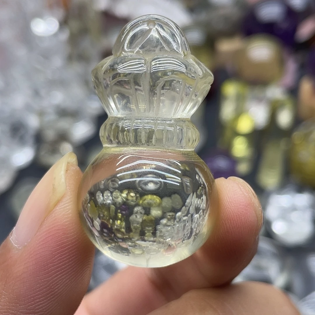 颈饰水晶未镶嵌挂件