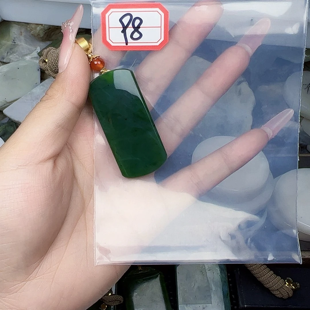 和田玉珠宝半成品未镶嵌
