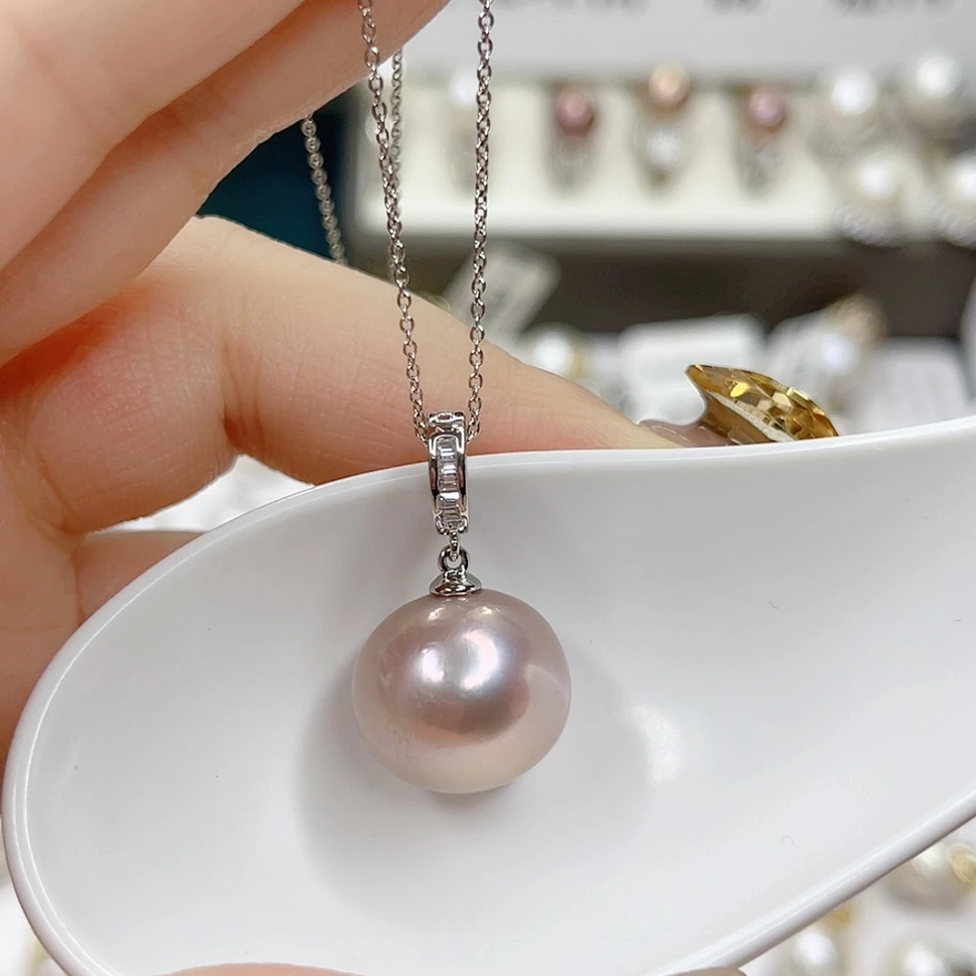 淡水珍珠合金吊坠(赠链)