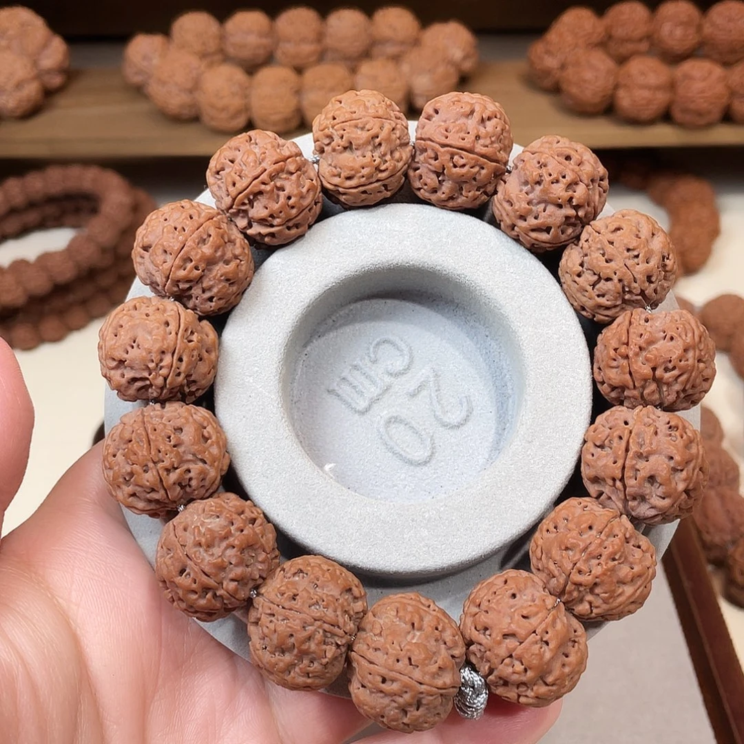 吊坠金刚菩提20尺红皮梅花