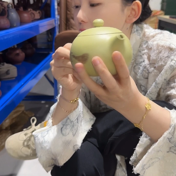 宜兴紫砂团团紫砂精选紫砂壶