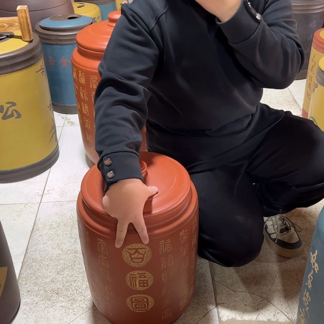 紫砂茶叶罐茶叶罐