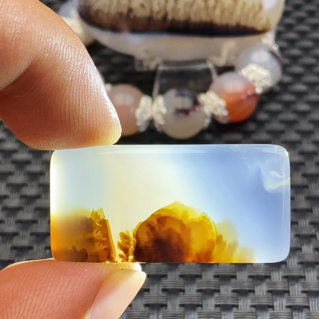 用***3玛瑙/玉髓未镶嵌吊坠(不含链)