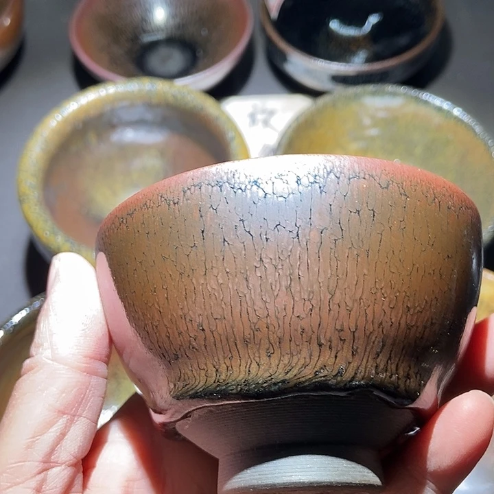 远***恒茶盏911 建窑建盏建阳微瑕