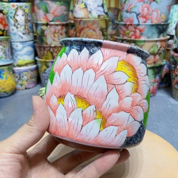 景德镇艺术手绘作品