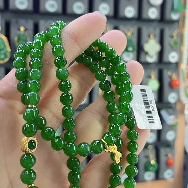 和田玉未镶嵌项链