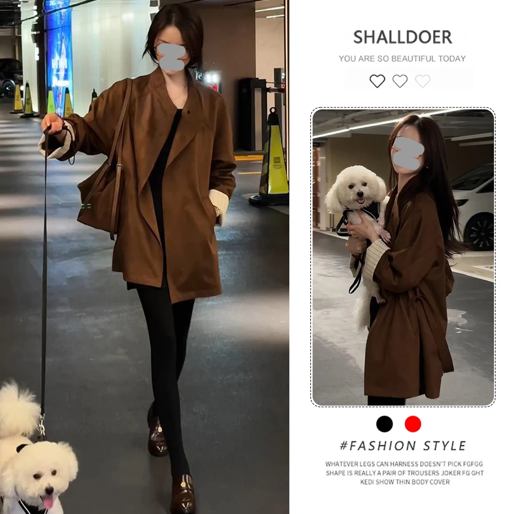 25秋冬气质休闲大牌风衣