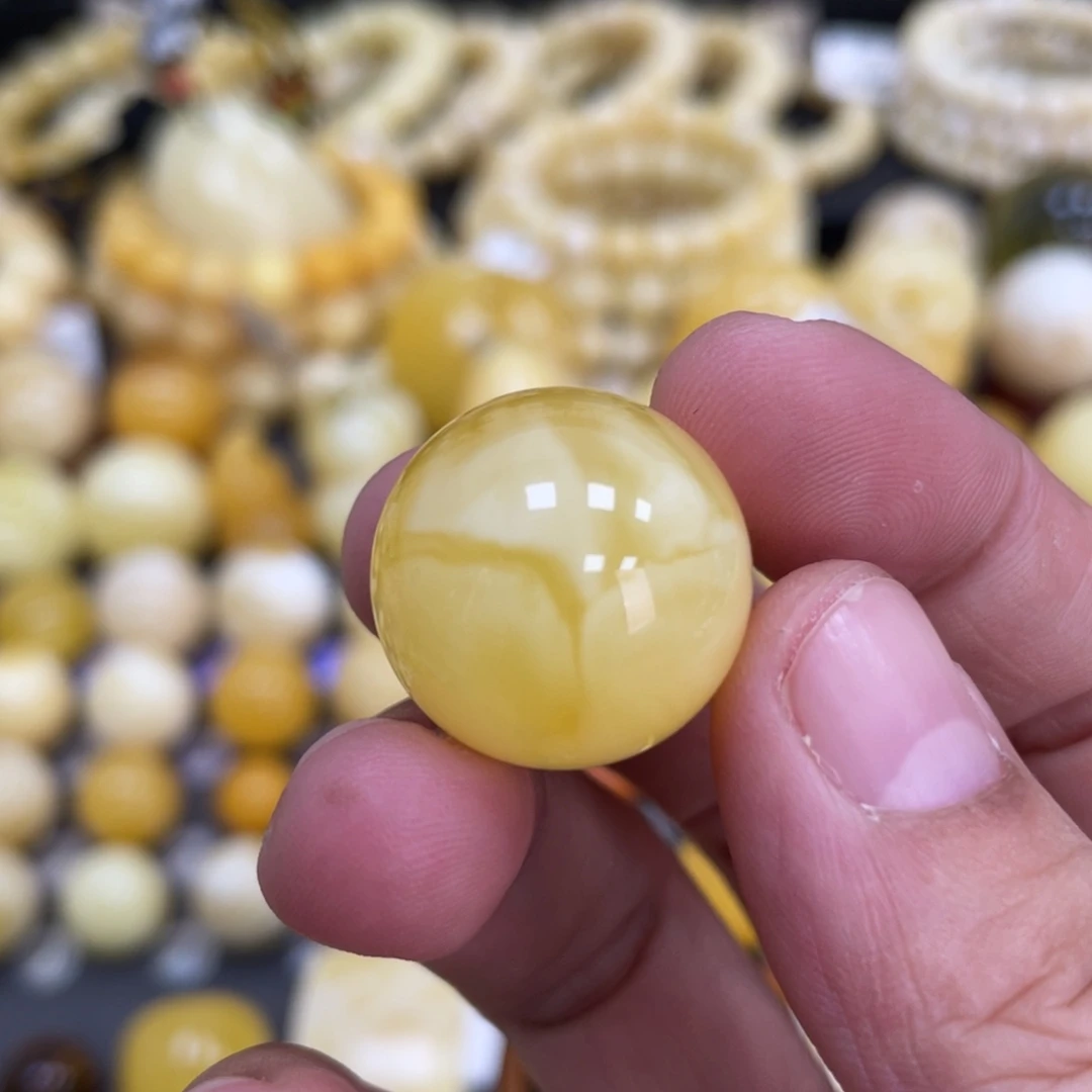 裸石蜜蜡未镶嵌20mm福利款