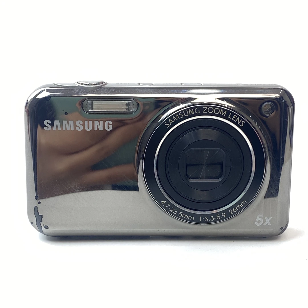 9新 Samsung/三星 pl120银色福利款1420w像素5x光变ccd数码相机