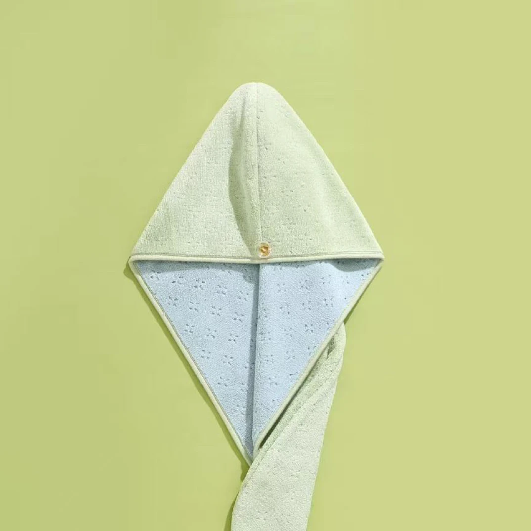 干发帽女双面双层珊瑚绒加厚吸水速干包头巾四季通用不掉毛浴帽