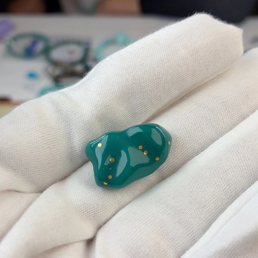 未镶嵌绿松石绿松石