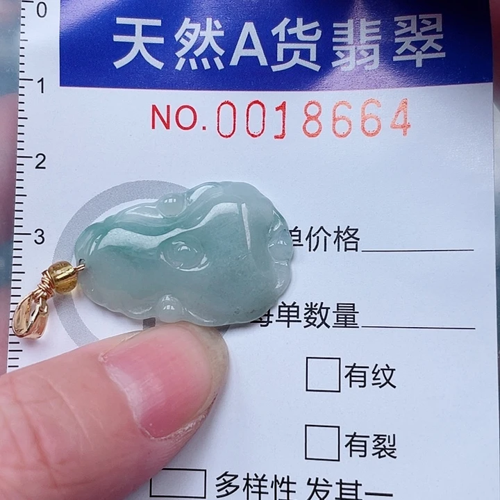 吊坠(赠链)未镶嵌翡翠