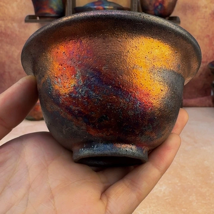 荥经黑砂炸福利窑彩元宝杯31