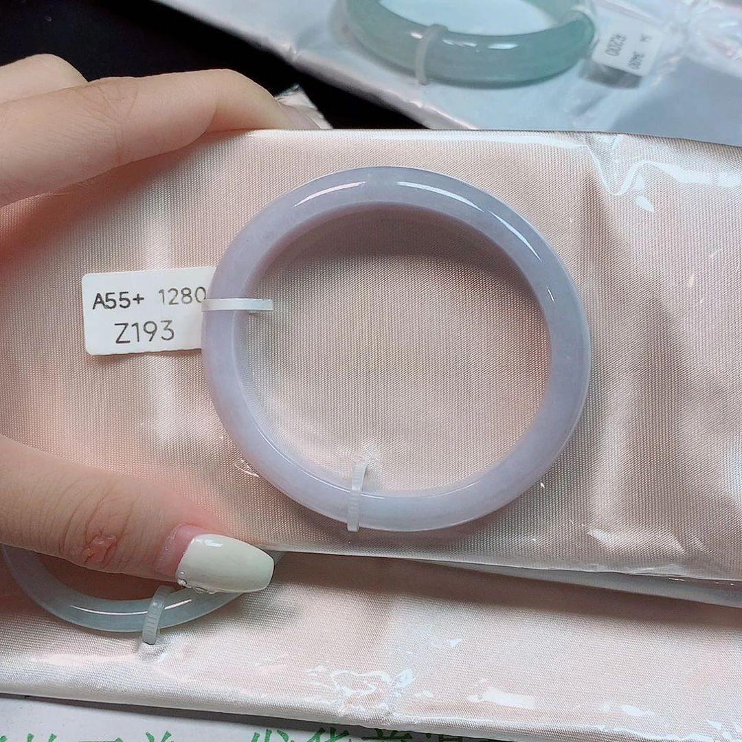 翡翠未镶嵌手镯翡翠手镯55