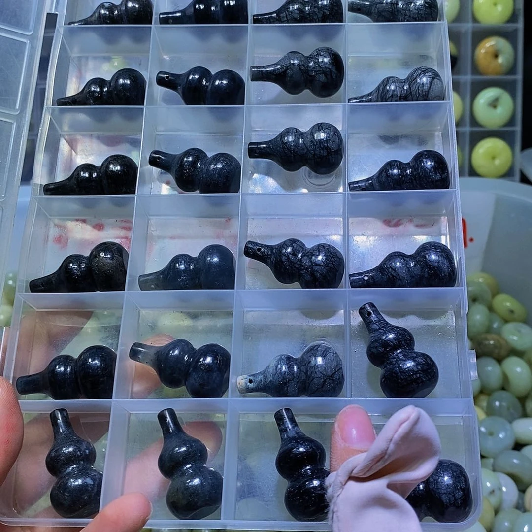 合金蛇纹石玉珠宝半成品93