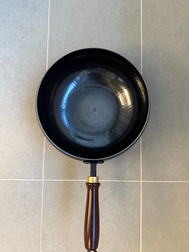 选锅专拍章丘大肚铁锅（不退不换）