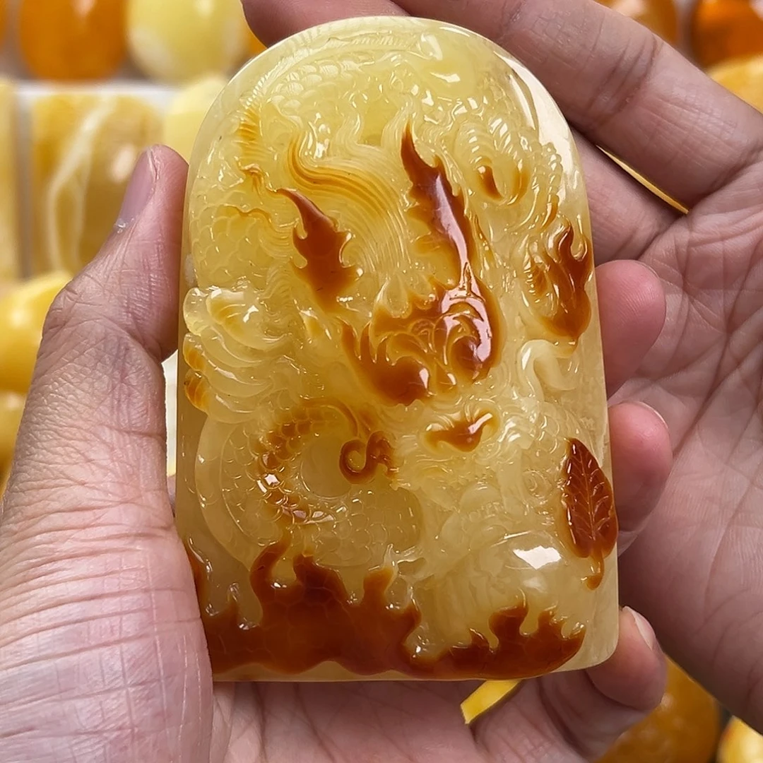 蜜蜡颈饰未镶嵌磐*93.7g蜜蜡