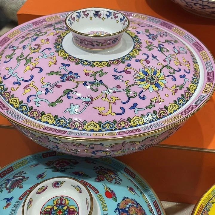 珐琅景德镇陶瓷瓷碗