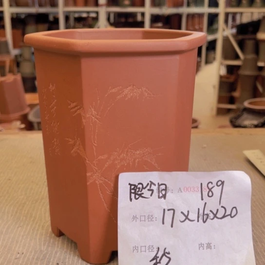 花盆紫砂紫紫砂盆哦