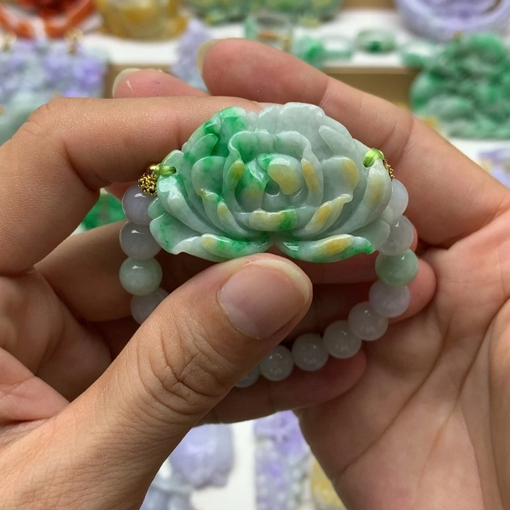 颈饰未镶嵌翡翠翡翠