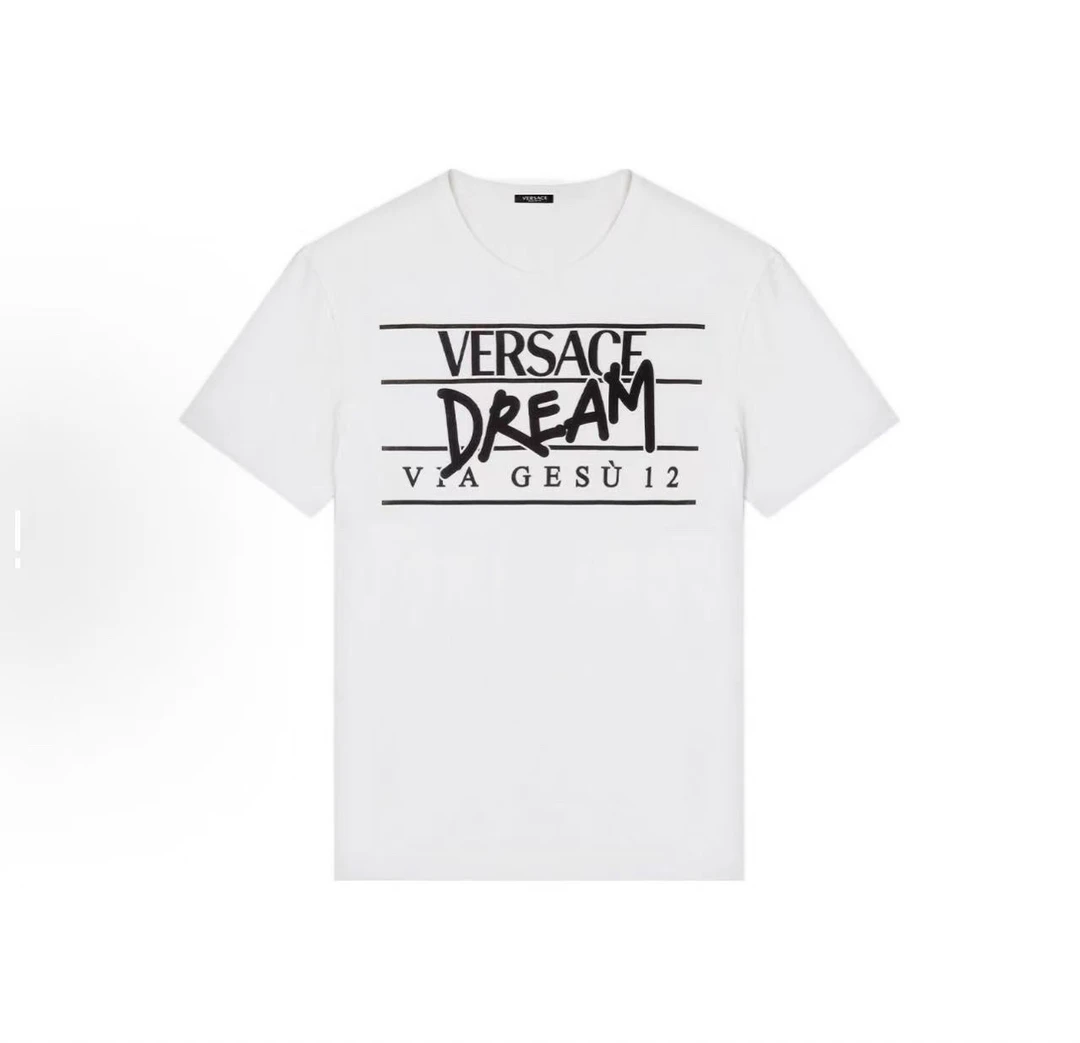 未使用 VERSACE/范思哲 字母印花圆领短袖 /XL/2XL/43076