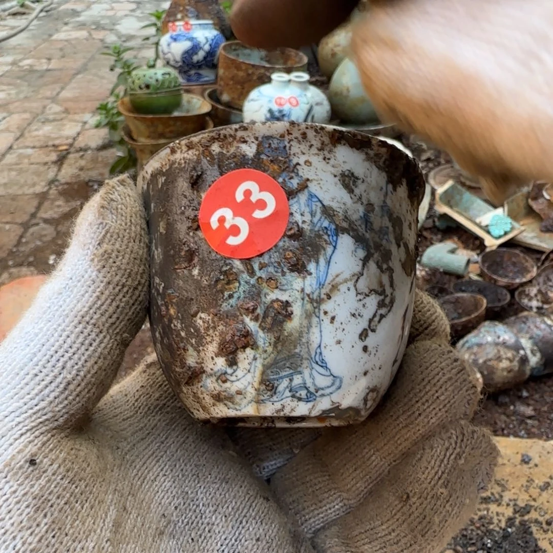 摆件三*子瓷器工艺美术作品