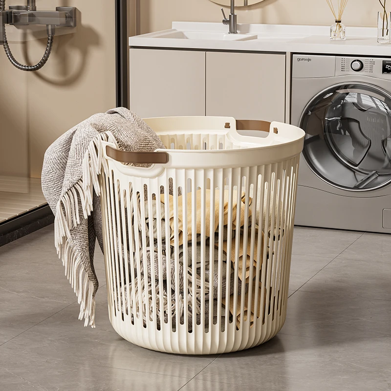 脏衣篮家用浴室卫生间镂空创意简约轻奢大容量脏衣服脏衣篓收纳筐