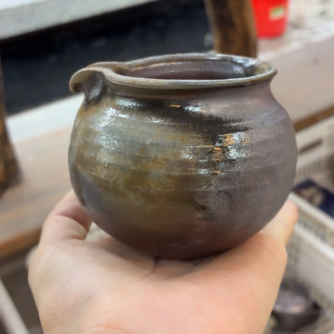 陶园柴烧精品好货4泥纹
