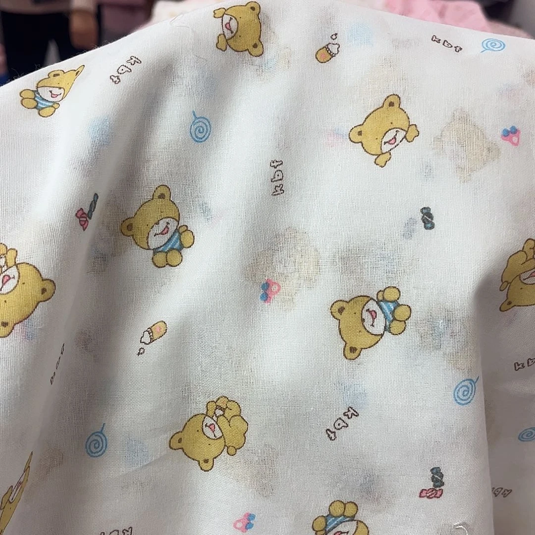 11号纯棉包被布，5米7布头