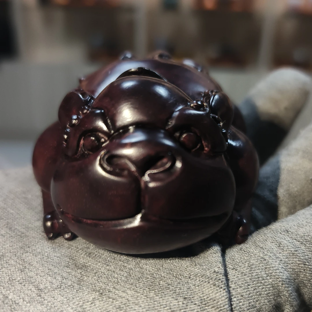 酱香黄檀 保真海南料 紫油梨 谛听 克重60