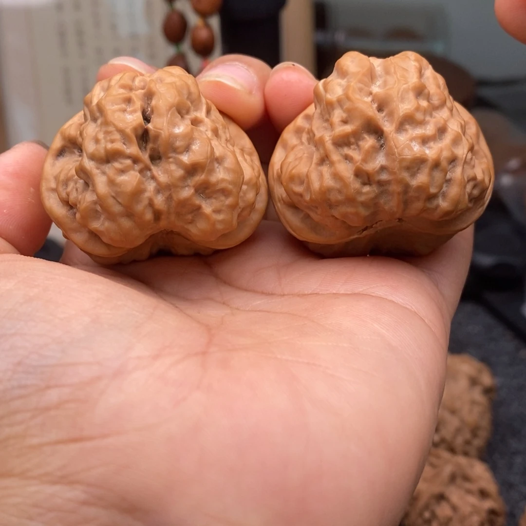 文玩核桃把件41蛤蟆头