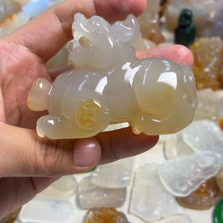 未镶嵌吊坠(不含链)玛瑙/玉髓