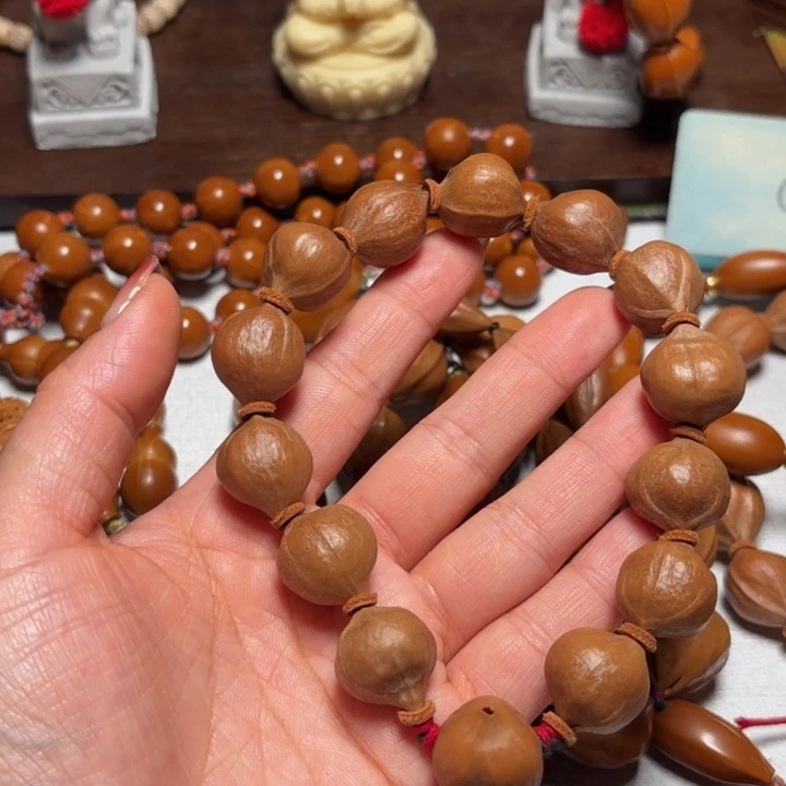 词***穷橄榄核手串/手链蜜桃臀1.8……