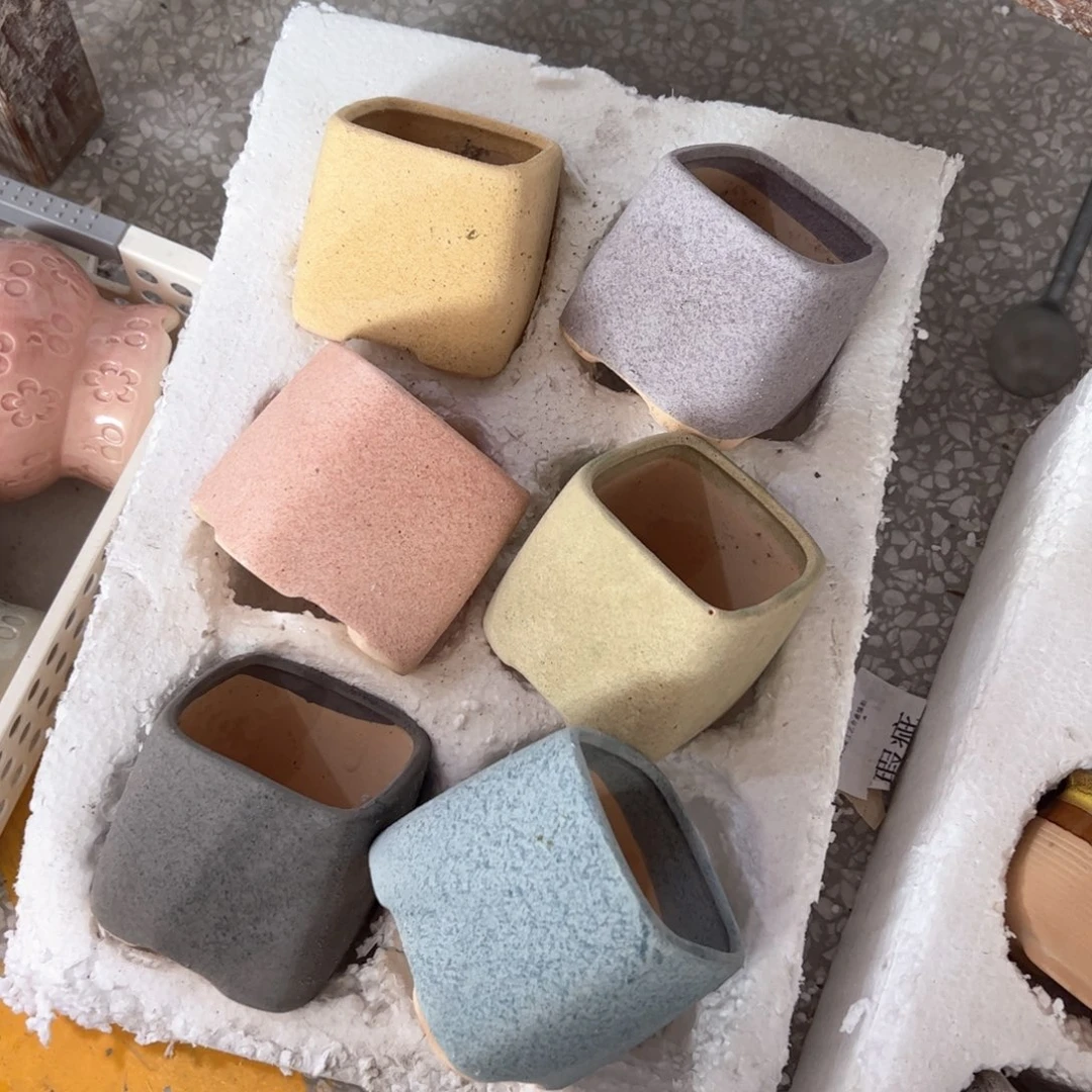 陶瓷多肉小花盆@@4