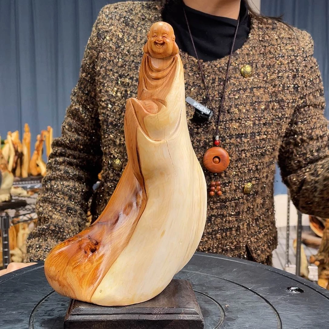 柏木（崖柏）随型艺术根雕