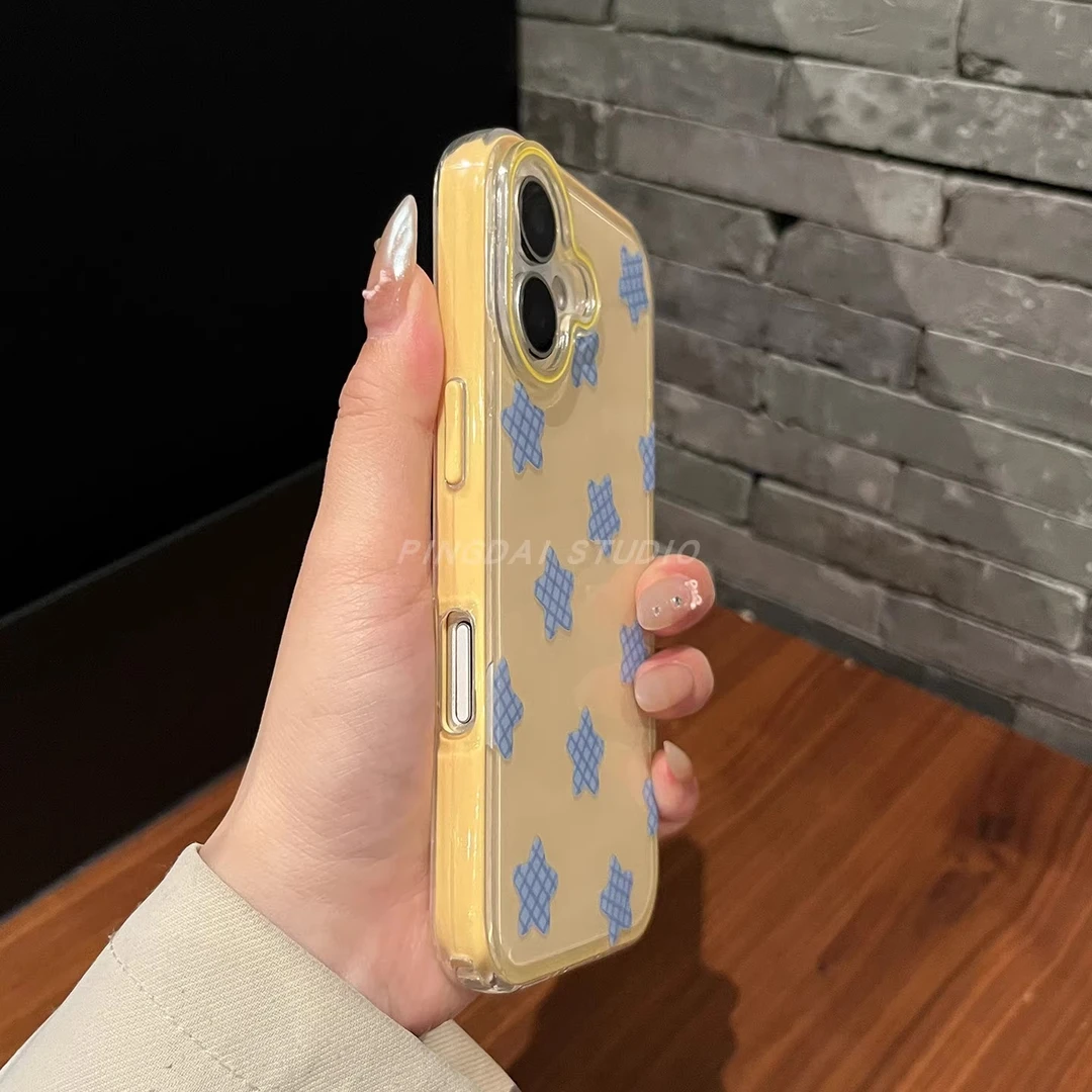 小清新适用透明华为mate70pro手机壳ins简约m60新款高级p80全包
