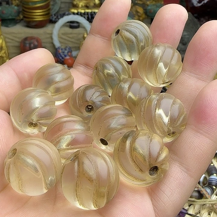 笑***湖白玉菩提吊坠精品