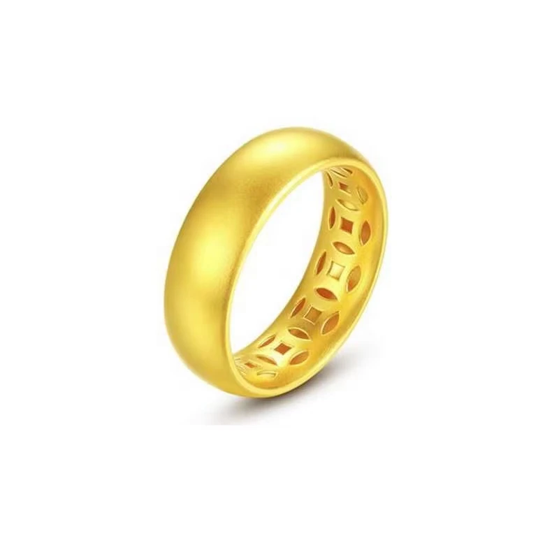 【老板娘珠宝专享】足金999古法戒指有证书（克重不足支持补差价）